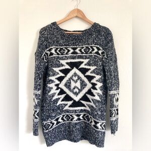 Garage Aztec Knit Sweater